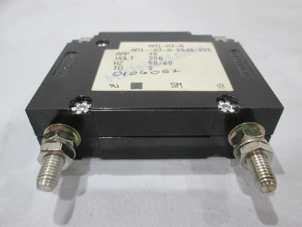 Used Heinemann, AM1-A3-A, AM1--A3-A-0040-02E, 40A, Circuit Breaker, Used