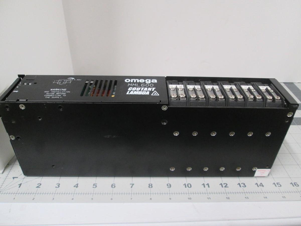 Used Lambda, Omega MML600 Power Supply, Used