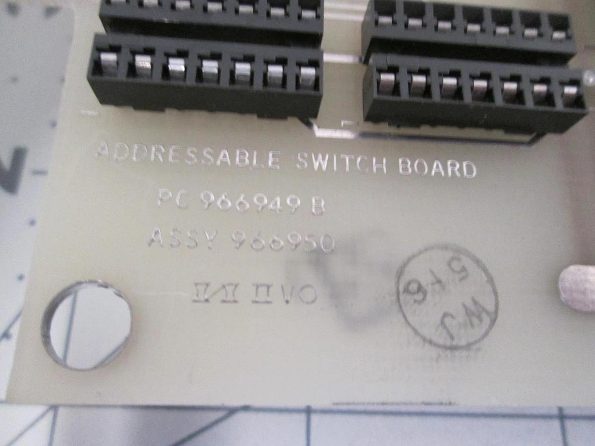 Watkin Johnson, 966950-002, Addressable Switch PCB Assy, New