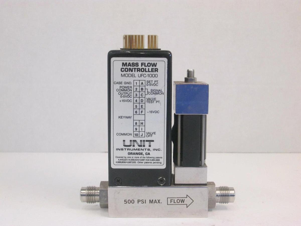 Used Unit UFC-1000, MFC, Mass Flow Controller, NH3, 300 SCCM, Used