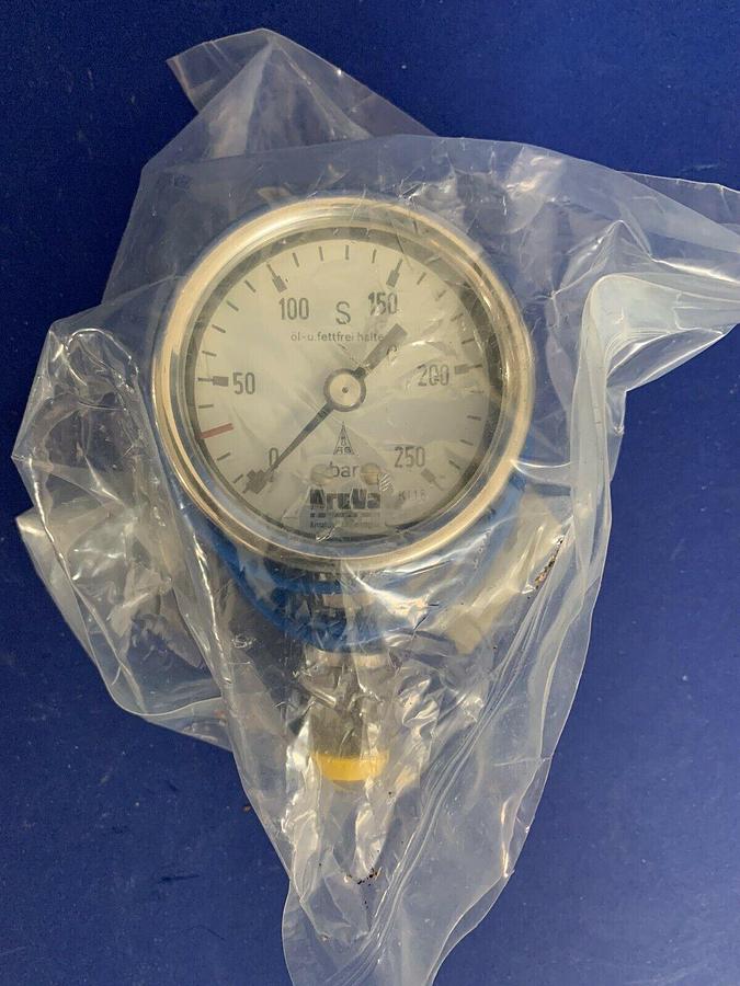 DruVa Type 201 Indicating Pressure Switch, 0 - 250 bar, New