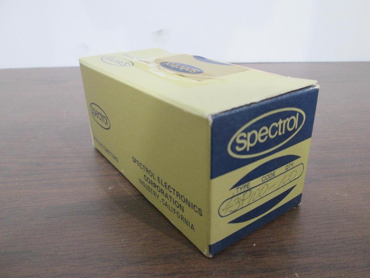 Used Spectrol, 43P100, 10 Ohm Trimmer, New, Lot of 100