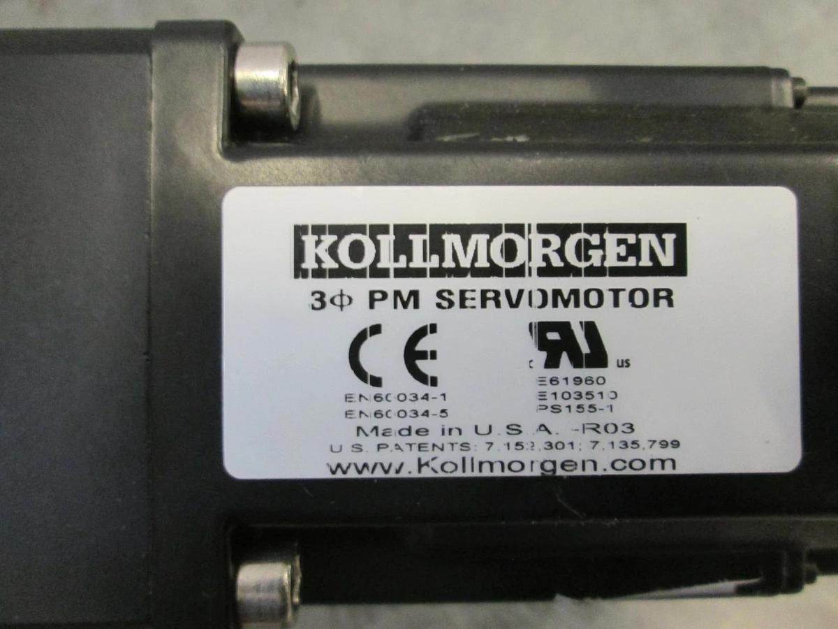 Used THK SKR33 Linear Actuator w/ Kollmorgen AKM21E-BNMNC-00 Servomotor, Used