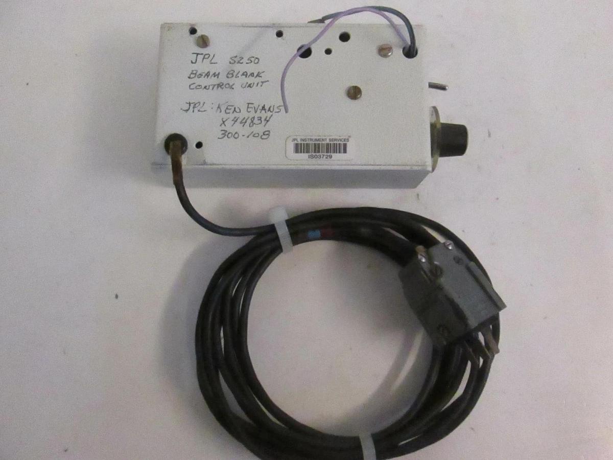 Used JPL S250, Beam Blank Control Unit, Used