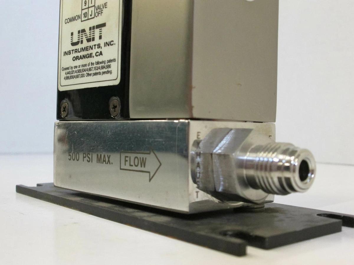 Used Unit UFC-1200A Mass Flow Controller, Gas- O2, Range- 10 SLPM, Used