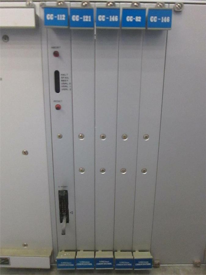 Used Compcontrol VMU Card Cage for a ASM SATC Furnace Controller, 910144B, Used