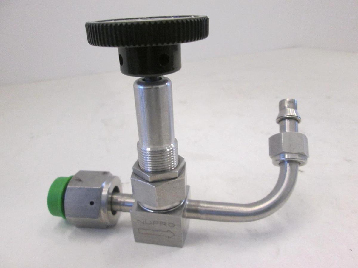 Used Nupro, SS-4BRG-TW, Stainless Steel Bellows Valve, Used
