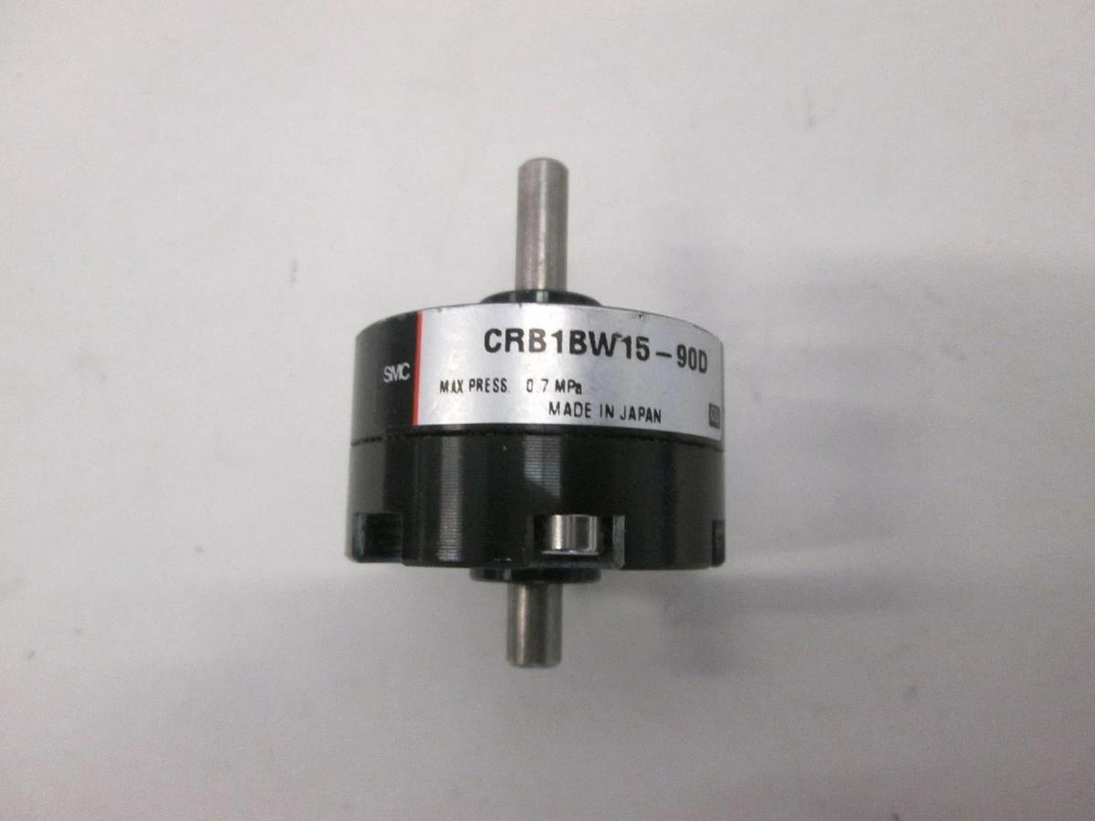 Used SMC, CRB1BW15-90D, Miniature Rotary Actuator, Used
