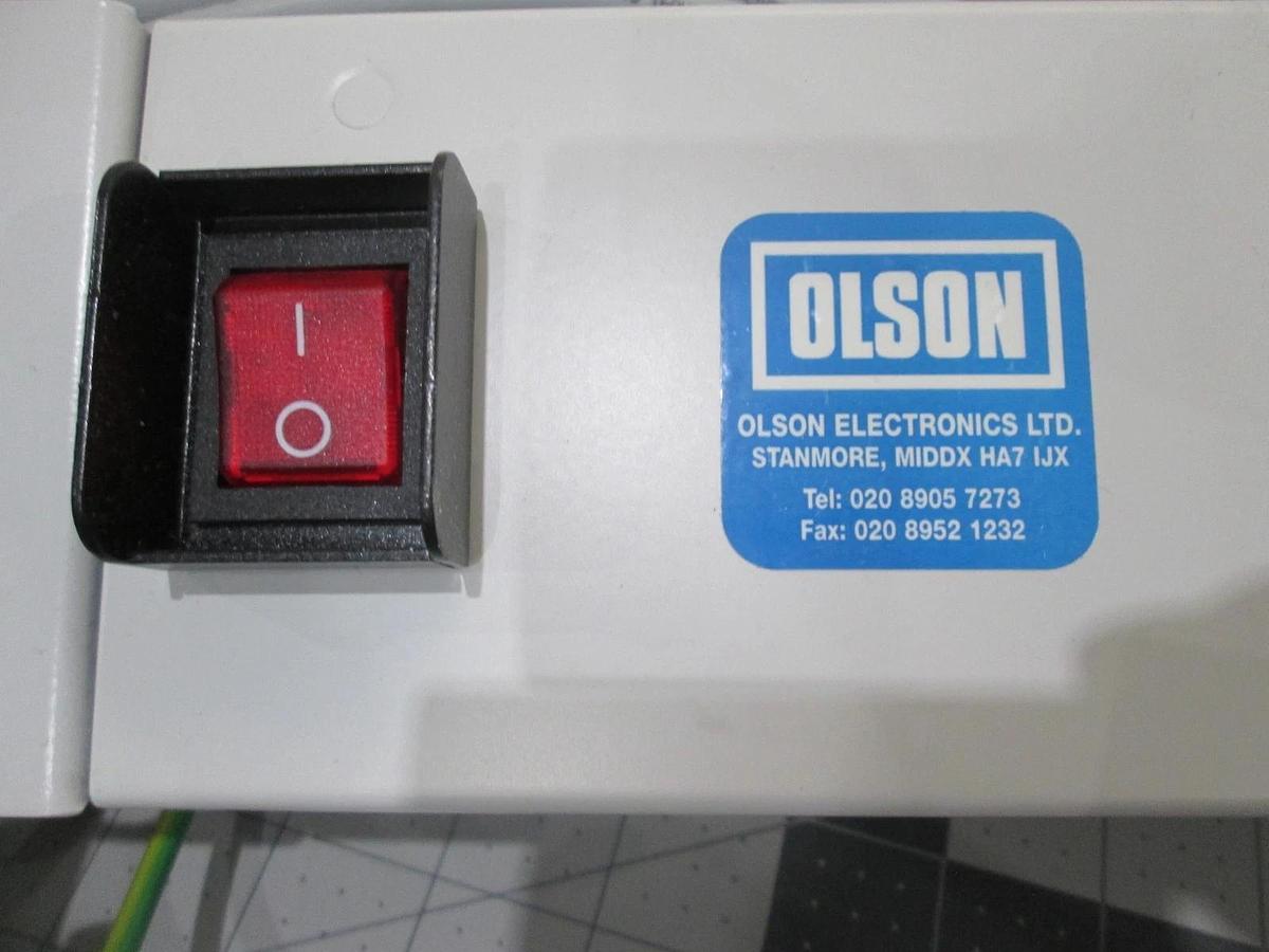 Olson, 3 Prong 120ft Power Distribution, 13A/4/RMS, New, UK power