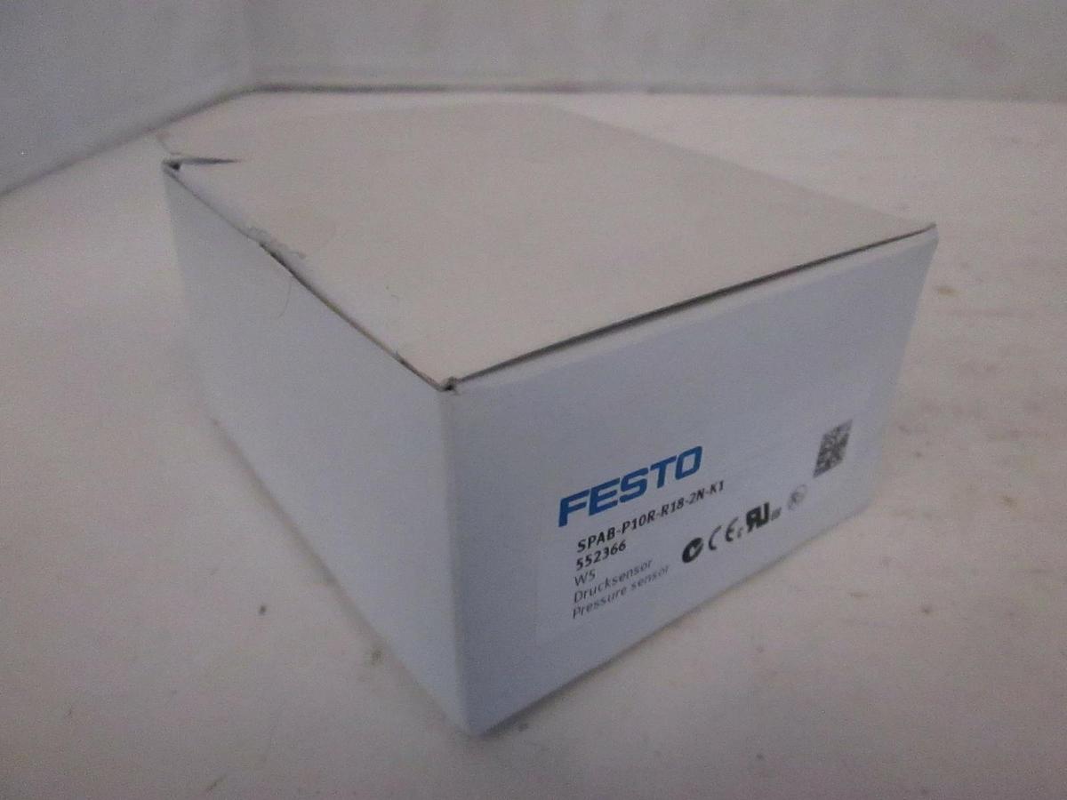 Used Festo SPAB-P10R-R18-2N-K1, Pressure Sensor, New