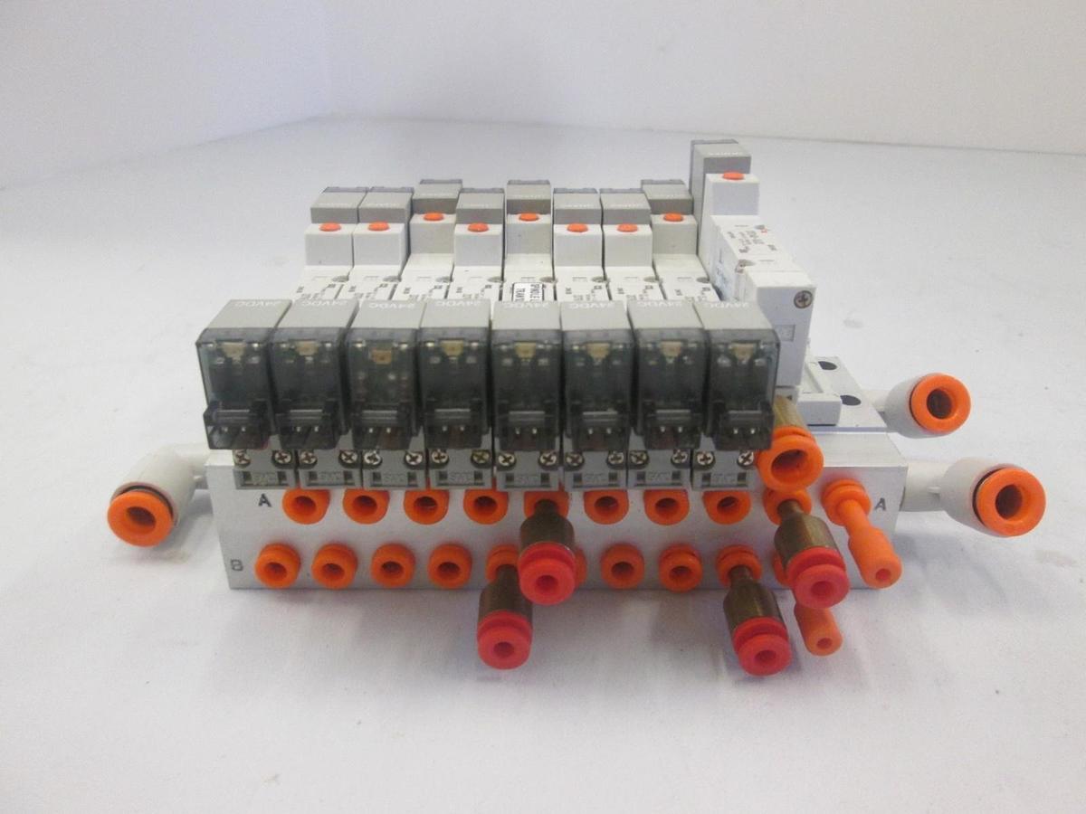 Used SMC, SY3240-5LOZ/ SY3140-5LOZ, Solenoid Valve Assy, Used