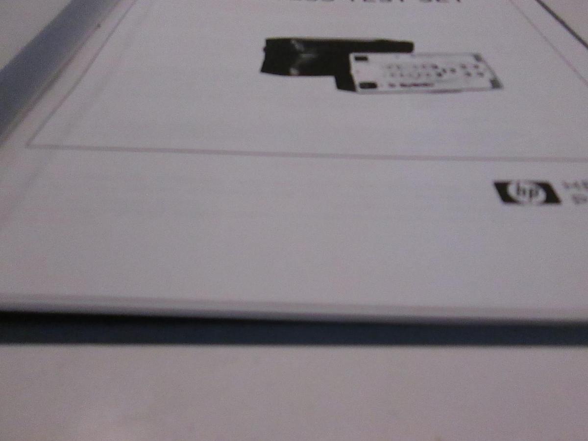 Used HP 4938A Network Circuit Access Test Set Operating and Service Manual, Used