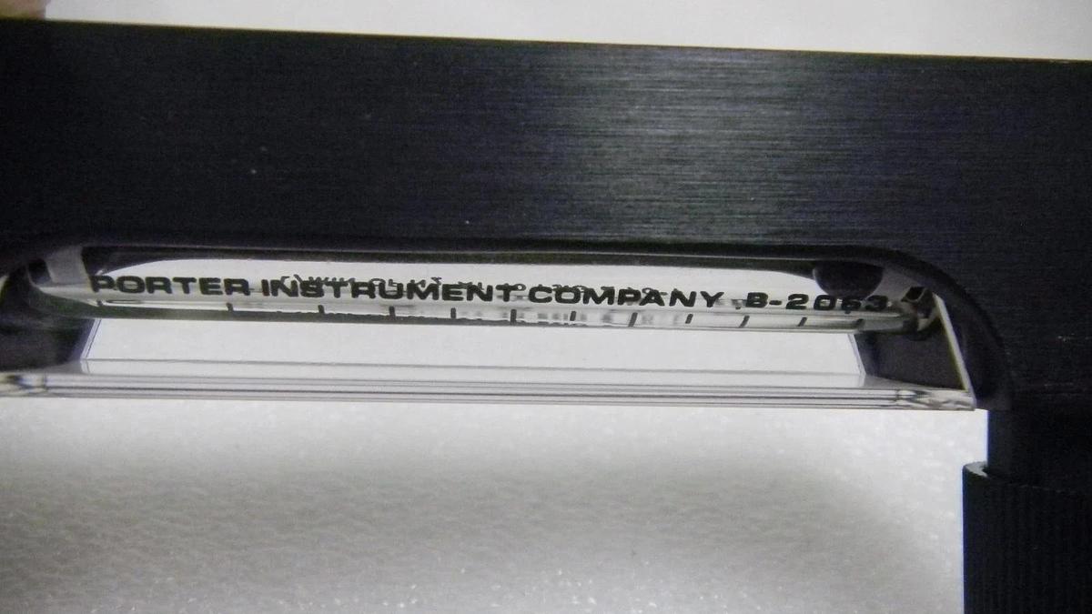 Used Porter B-2063 Flowmeter, 0-30, NEW Watkins Johnson 907023-003