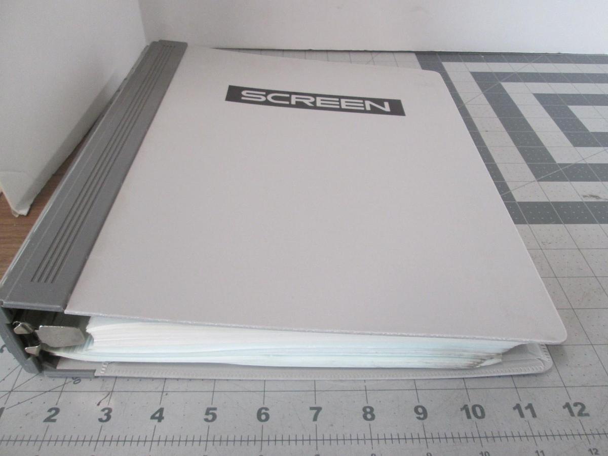 Used Screen, AVF-601/801, Parts-List, Electrical Circuit Diagram, Used