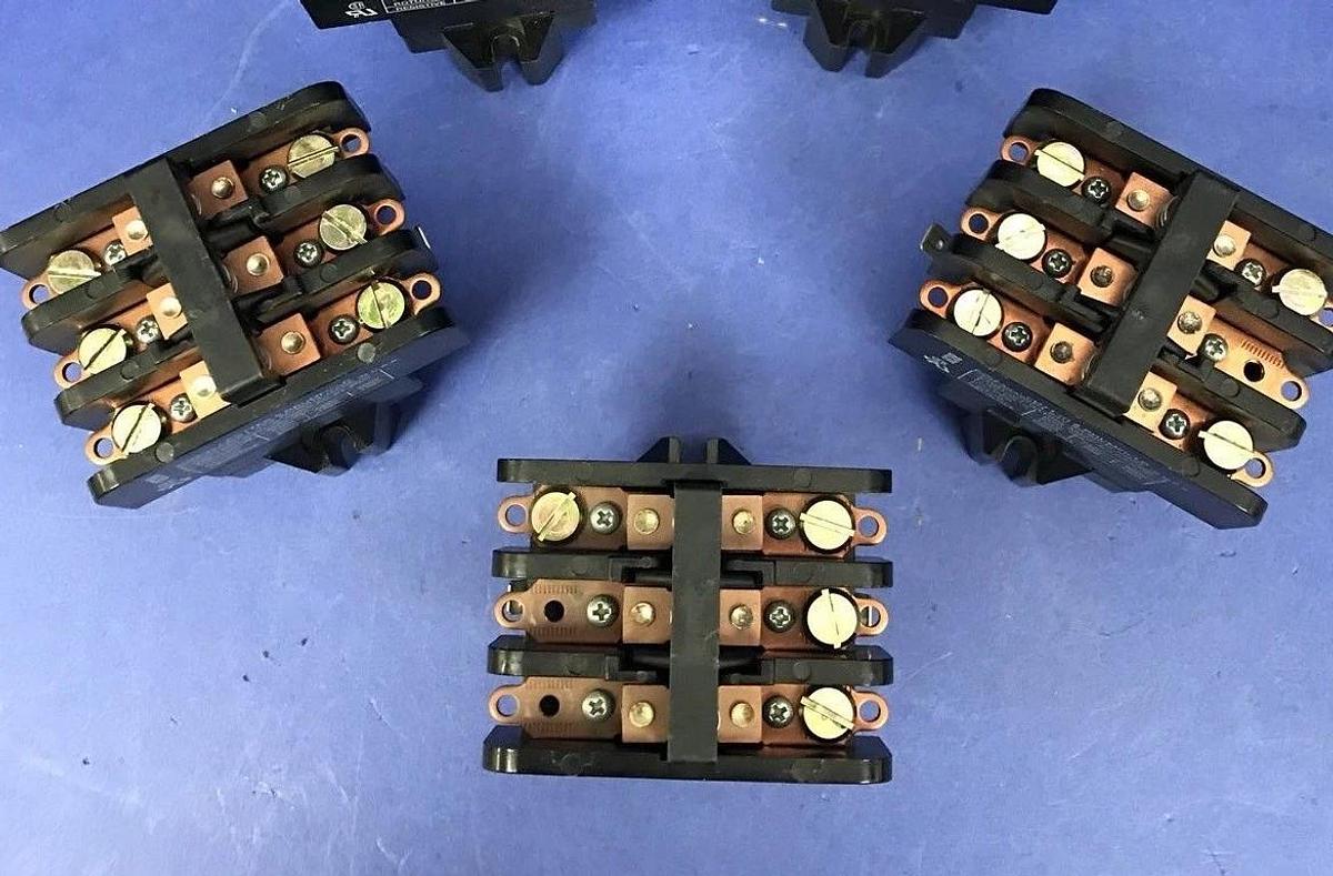 Used Potter & Brumfield P25P42A22P1 Contactor, Lot of 3 Used
