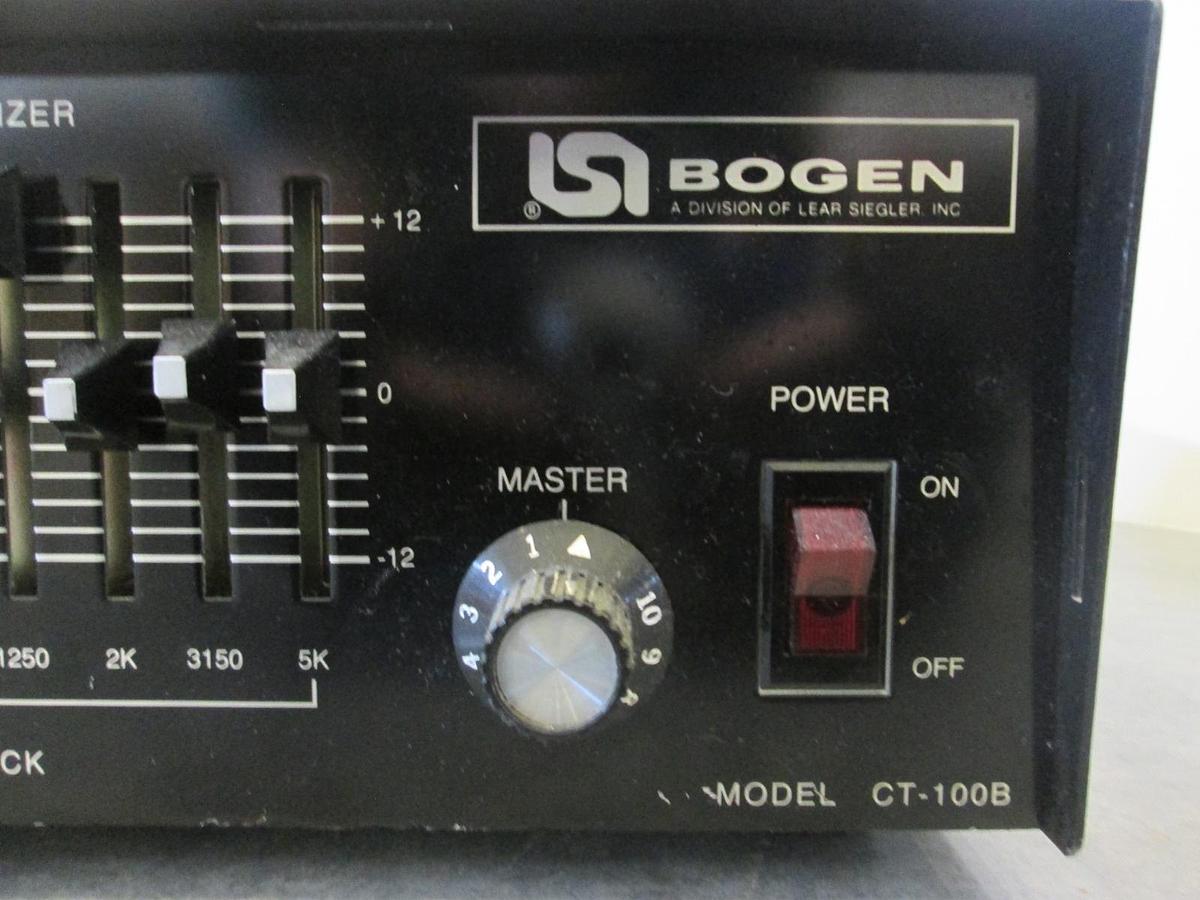 Used Bogen, Acoustic Equalizer, CTS-100B, Used