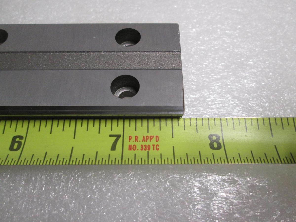 Used THK, HRW17, Linear Bearing Guide Block w/ Guide Rail, New