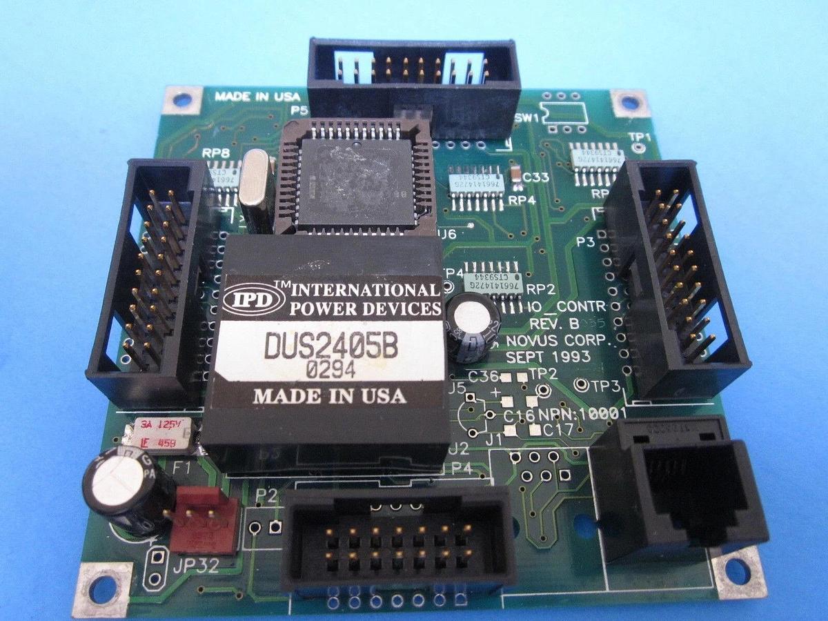 Used Novus I/O 22 Control Board, Aviza P/N 171790-001