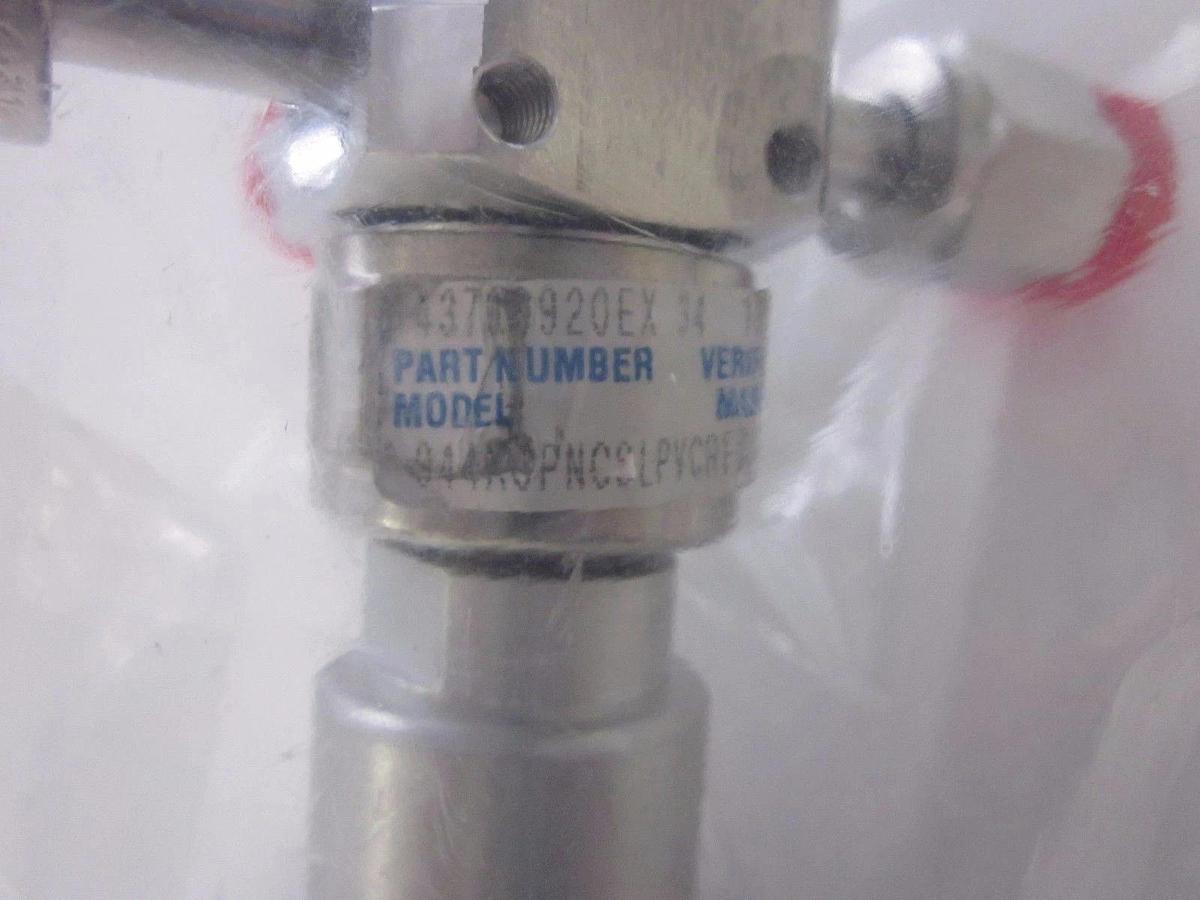 Used WJ Parker Veriflo 944AOPLPNONC4218HITEMP, Double Actuator, 3 Way Diaphragm Valve