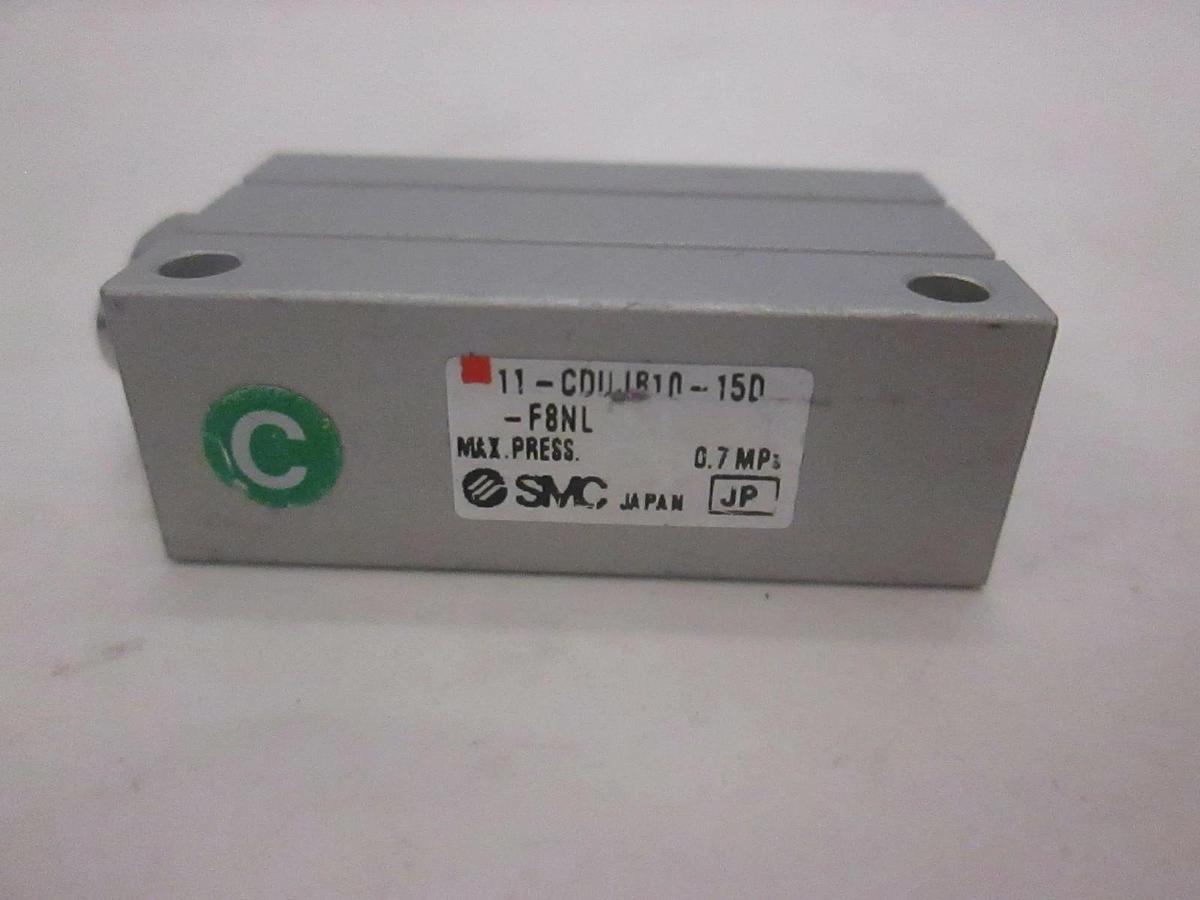 Used SMC, 11-CDUJB10-15D, Mini Air Cylinder, Used