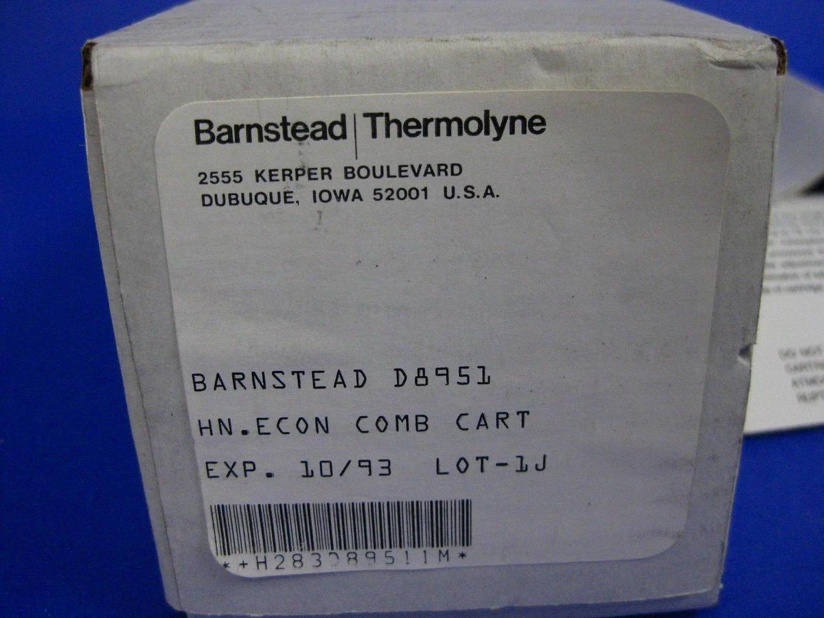 Used Barstead Thermolyne D8951  Hose Nipple Economy Cartridge, NIB