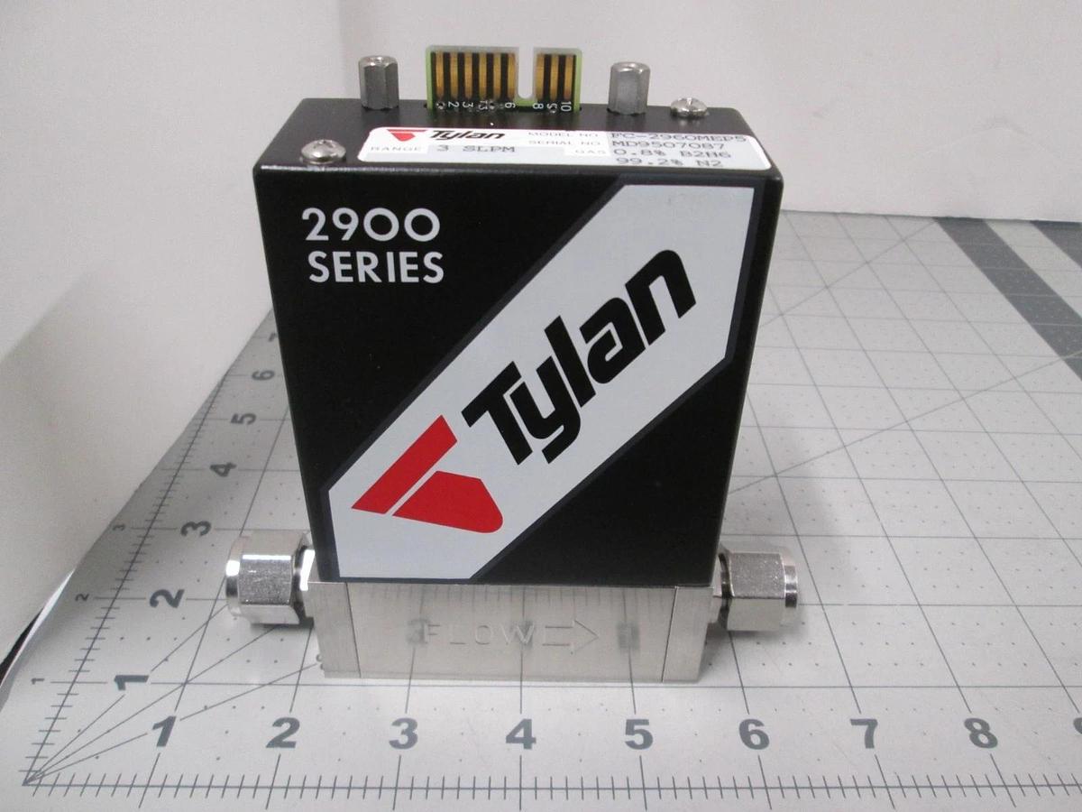 Tylan, FC-2960MEP5, 3 SLPM, 0.8% B2H6/ 99.2% N2, Mass Flow Controller, New
