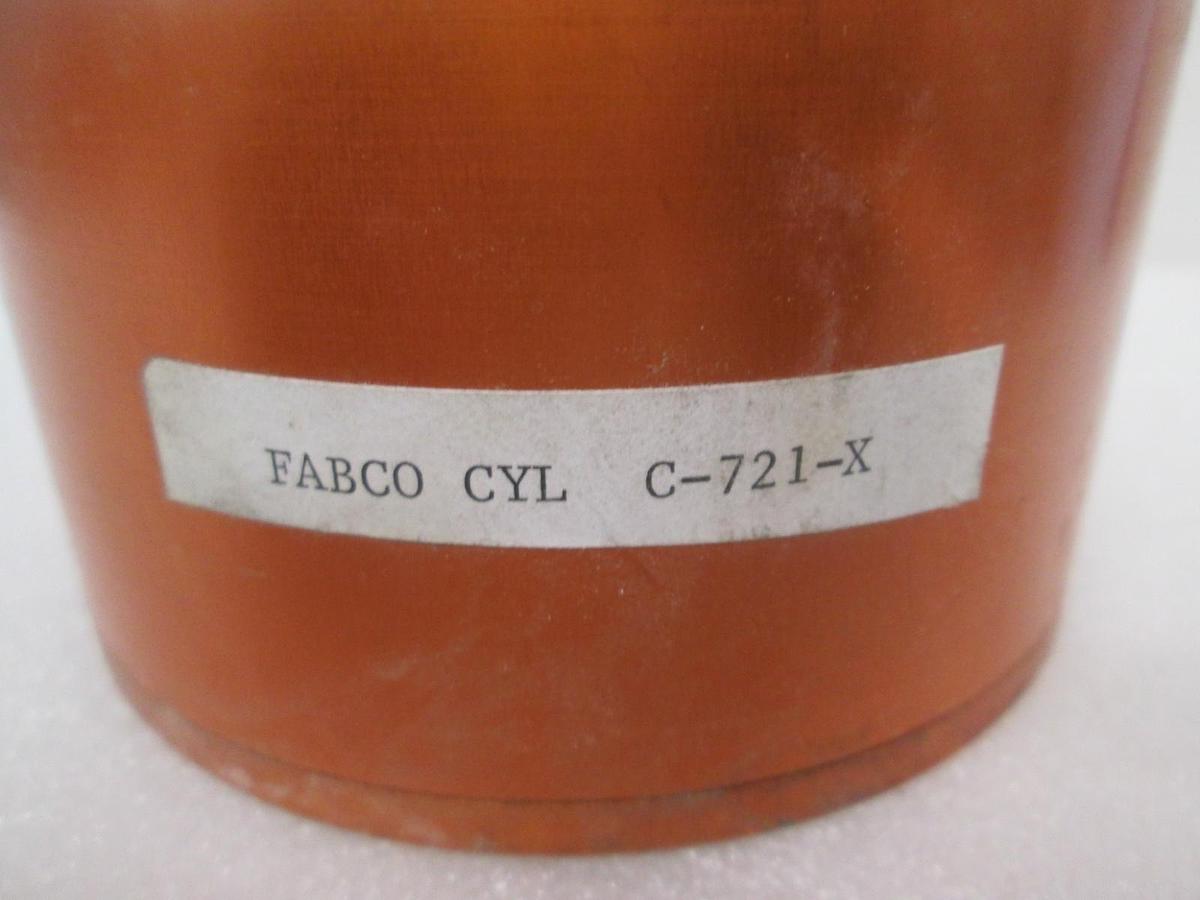 Used Fabco, C-721-X, Short Stroke Air Cylinder, Used