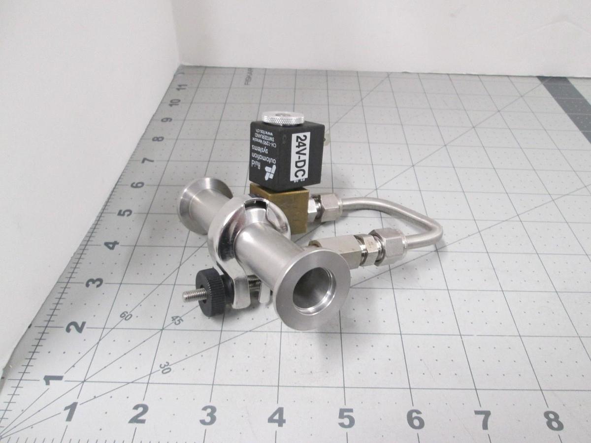Alcatel, Fluid Automation Systems, CH-1290, Gas Manifold for Pump, New