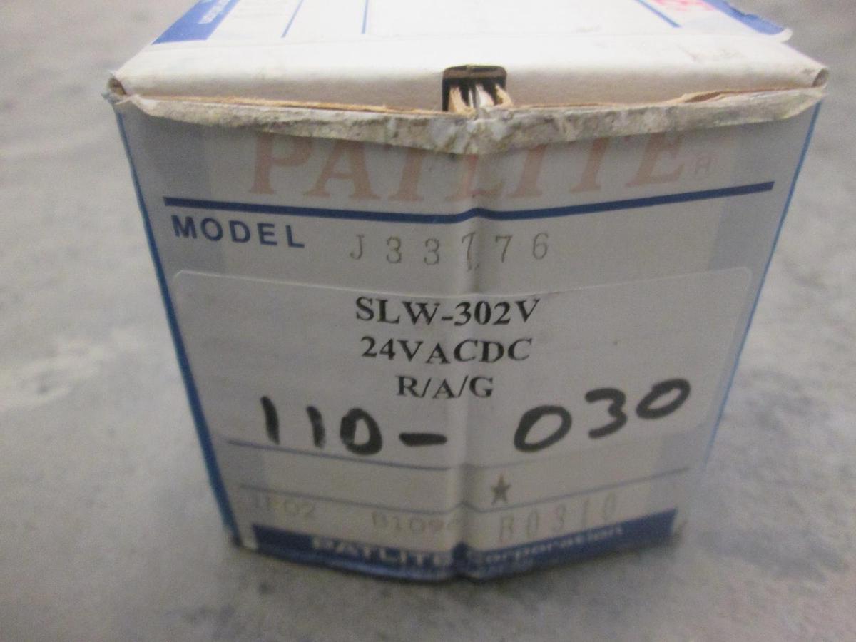 Used PATLITE, J29483, SIGNAL LIGHT TOWER, 24VDC, New