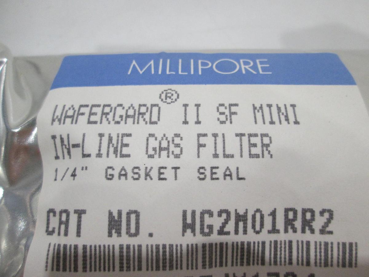 Millipore, WG2M01RR2, Wafergard II SF Mini In-Line Gas Filter, New