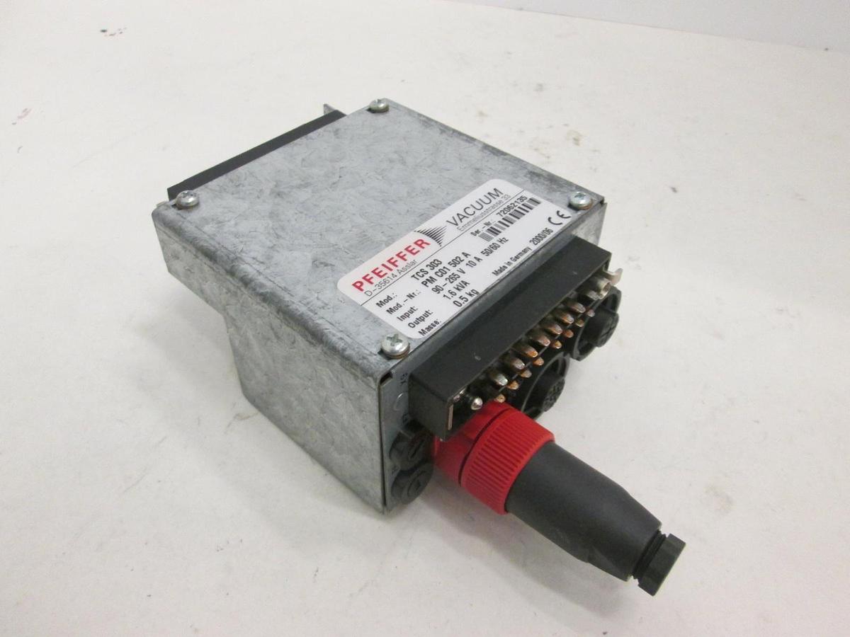 Used Pfeiffer, Vacuum Pump Control Unit, TCS 303, Used
