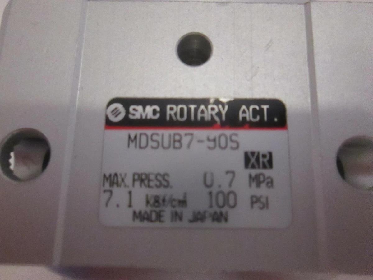 Used SMC, Rotary Actuator Table, MDSUB7-90S, Used