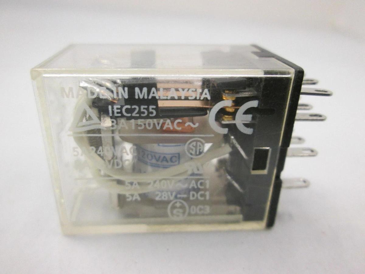 Used Omron, MY4, Relay, 110/120VAC, Used