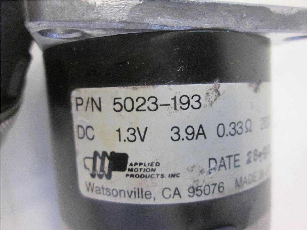 Used Applied Motion Products, Slo-Syn Synchronous Step Motor, 5023-193, Used