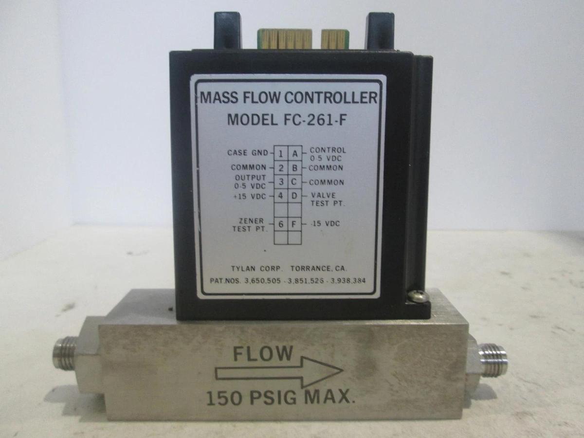 Used Tylan, FC-261-F, Mass Flow Controller, 20 SLPM, AR, Used