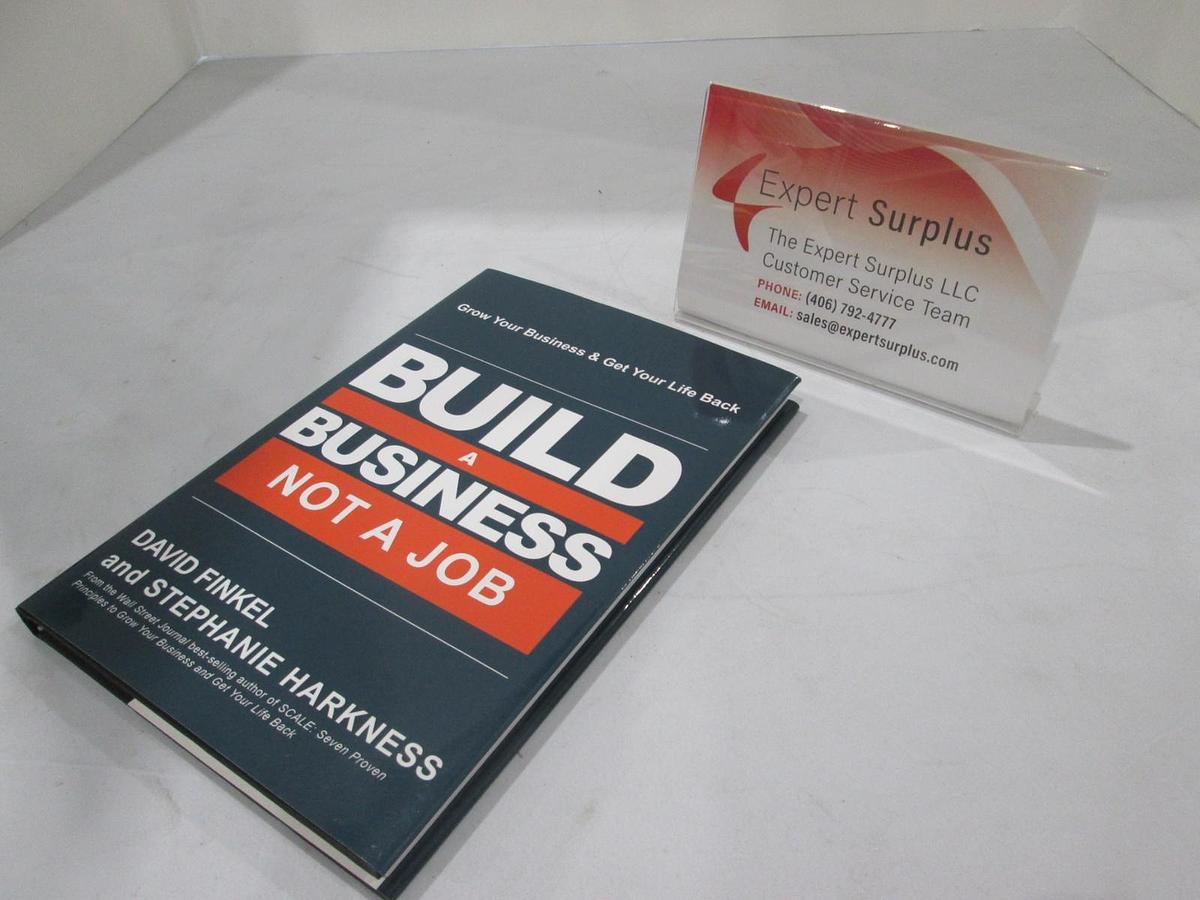 Used Build a Business Not a Job, ISBN 978-0-692-89583-2, Used 9780692895832