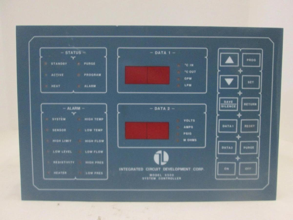 Used Integrated Circuit Development Corp. Model 6500 System Controller, Used