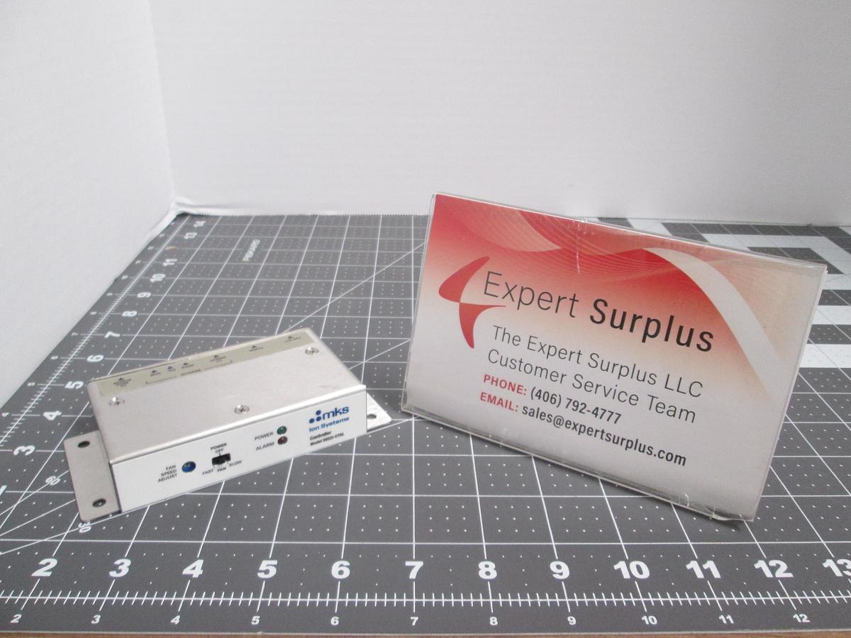 Used MKS Ion Systems 5822i-CTRL Ionizer Control Box Simco-Ion 5822i Blower Module
