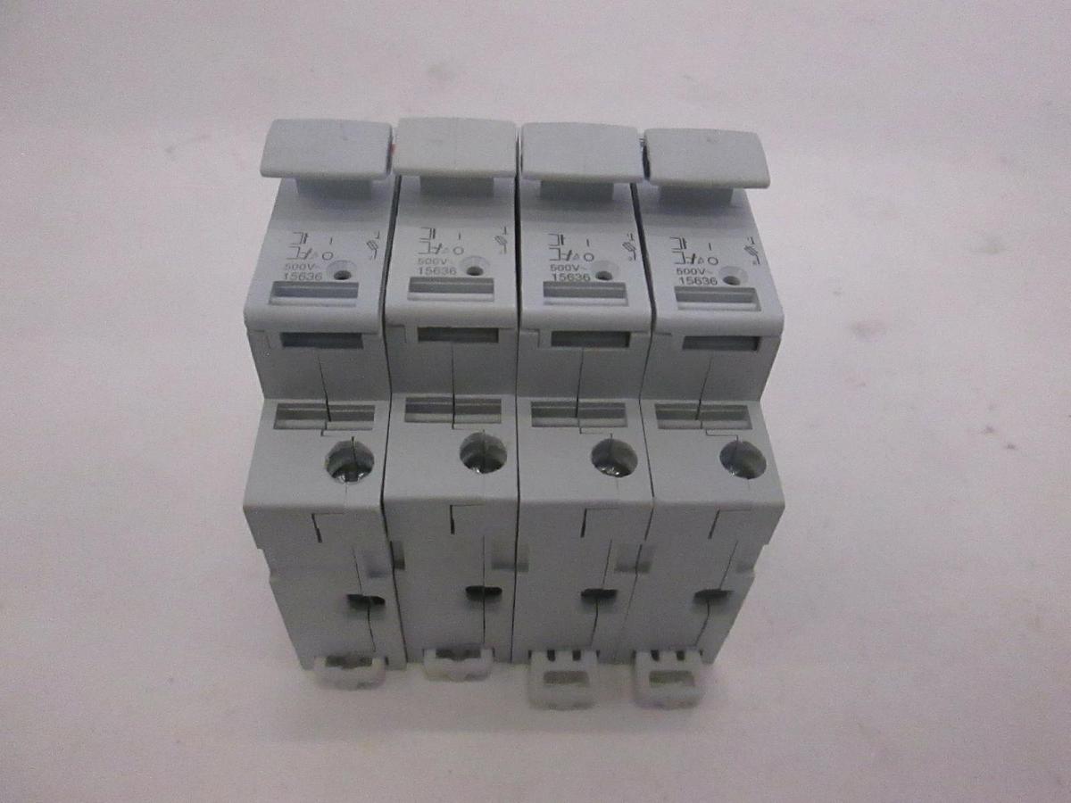 Used Merlin Gerin, Multi9 STI 10,3 x 38, Fuse Carrier, Used, Lot of 4