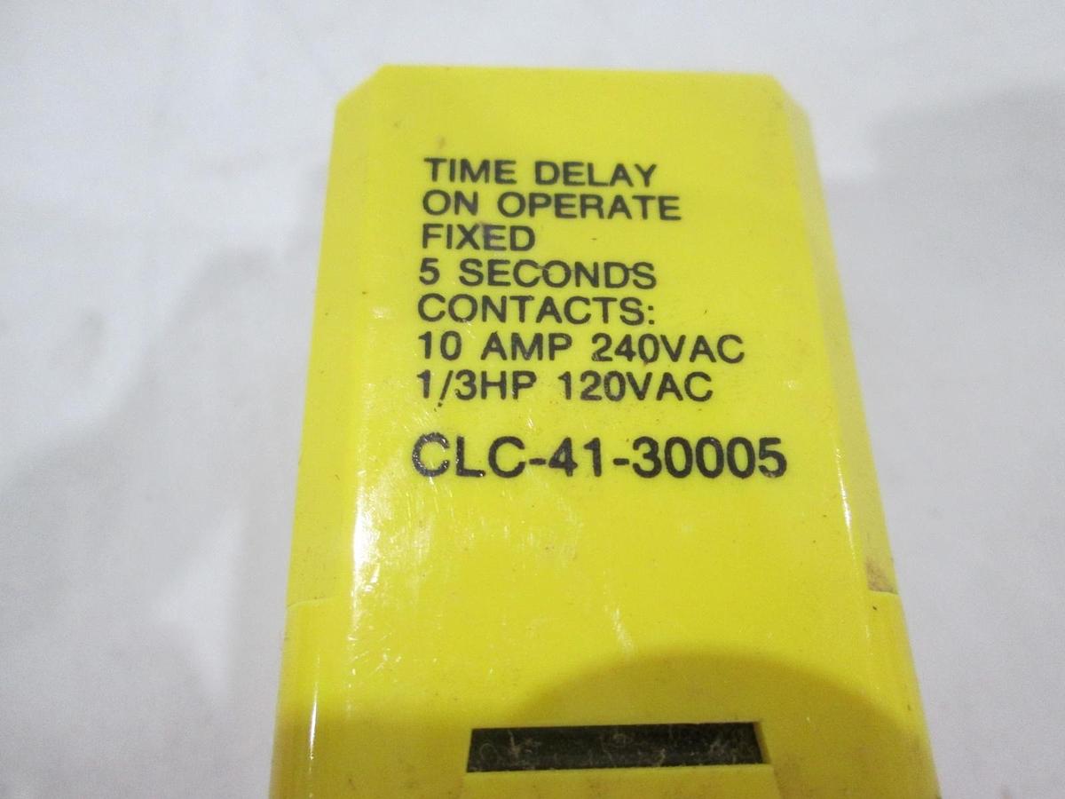 Used Potter & Brumfield, CLC-41-30005, Time Delay Relay, New