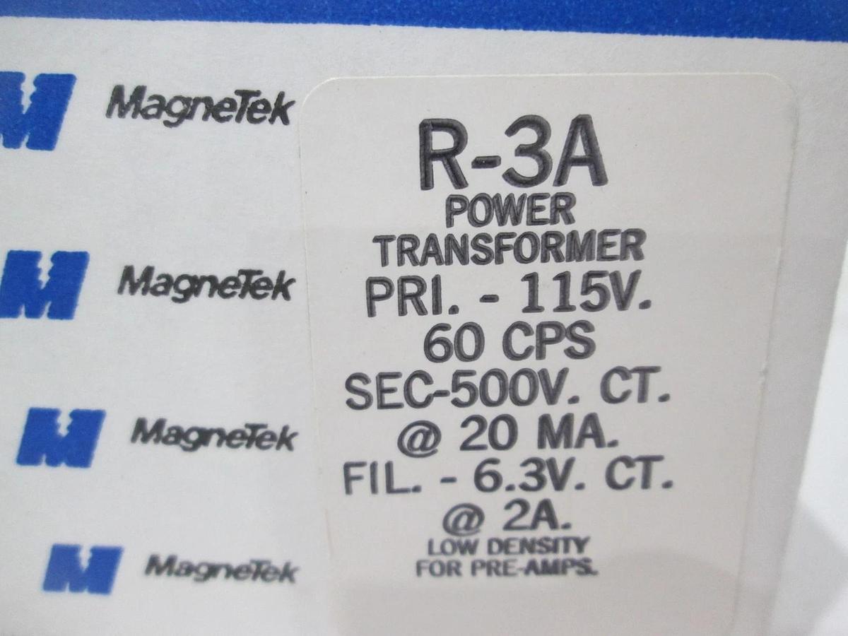 MagneTek, R-3A, 115V, Power Transformer, New