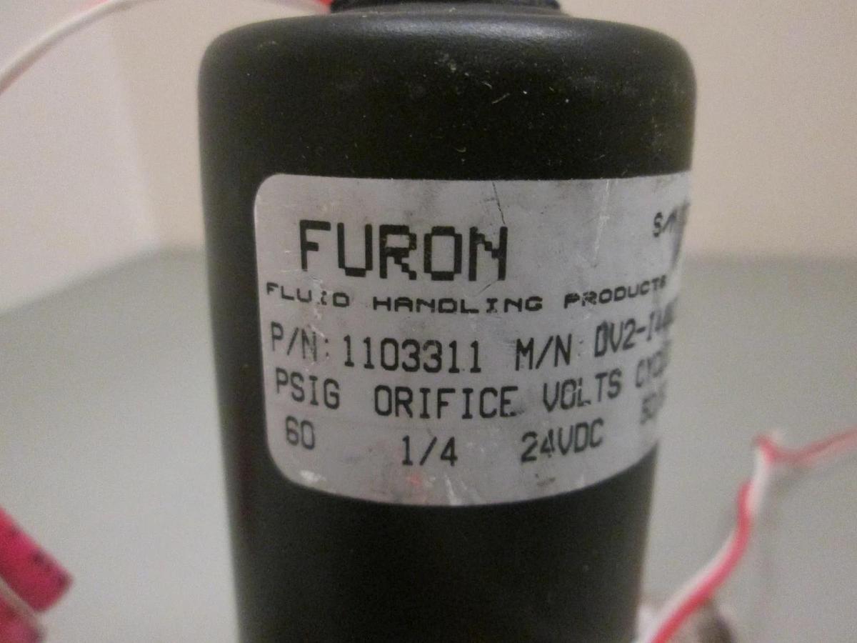 Used Furon, Solenoid Valve, DV2-144NOD2, Used