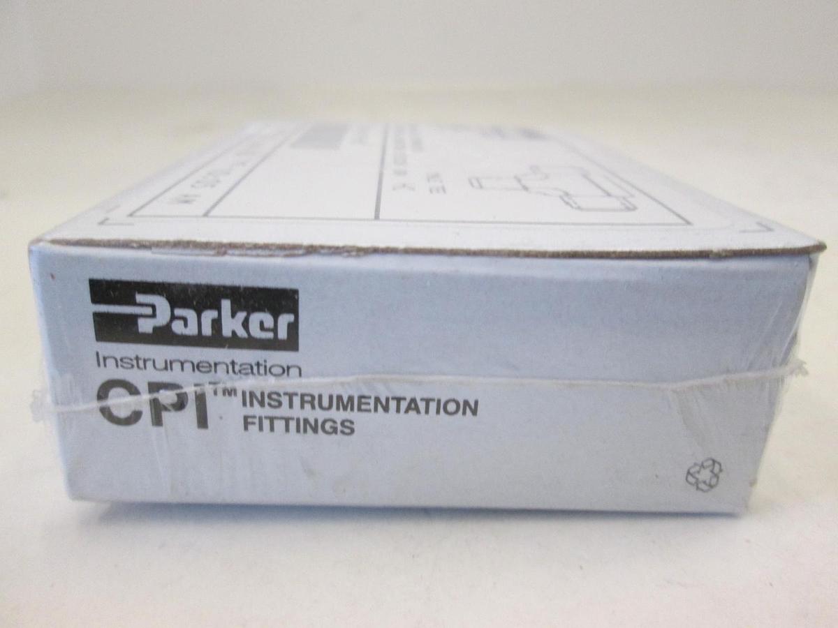 Parker, 6-6-6 MT-SS, Male Tee Fitting, New, Original Packaging
