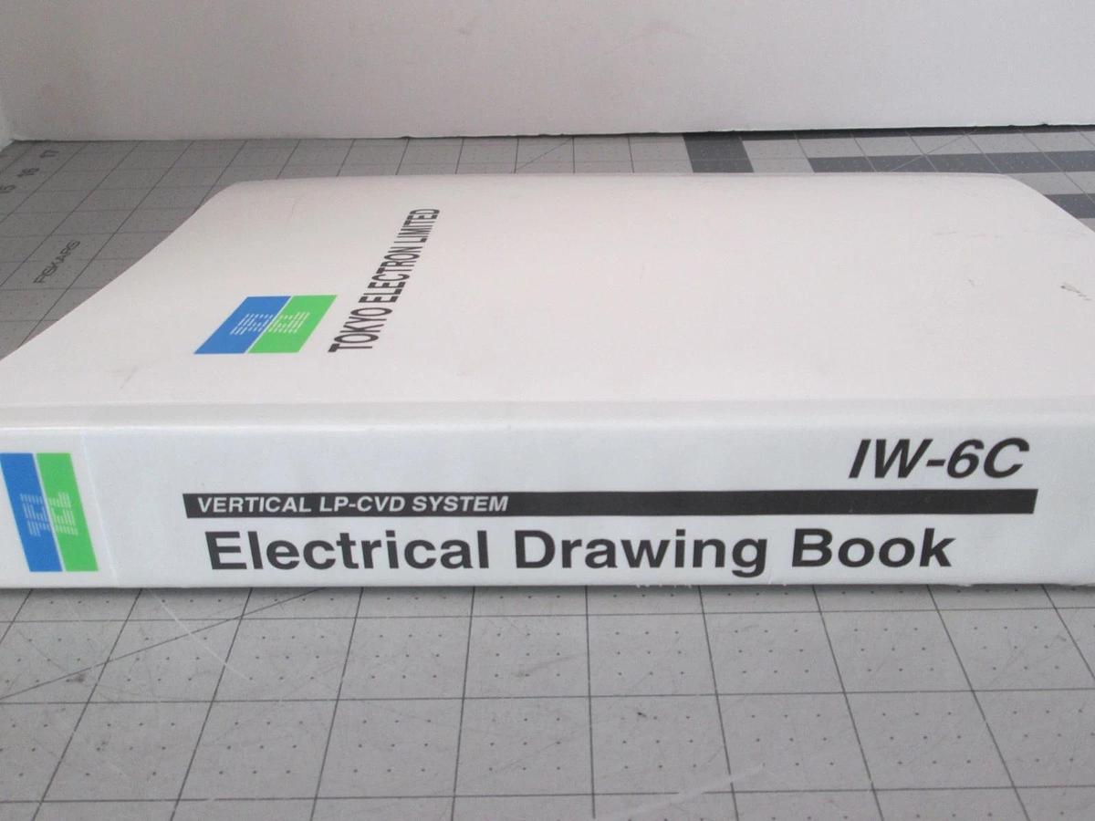 Used TEL Tokyo, IW-6C, Electrical Drawing Book, TEOS, Used