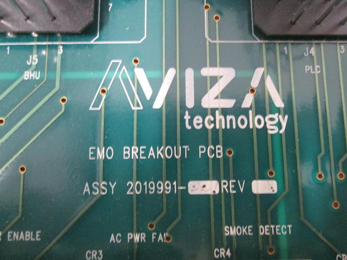Aviza, 2019991-001, EMO Breakout PCB w/ 10 RHIB ULC DC24, New