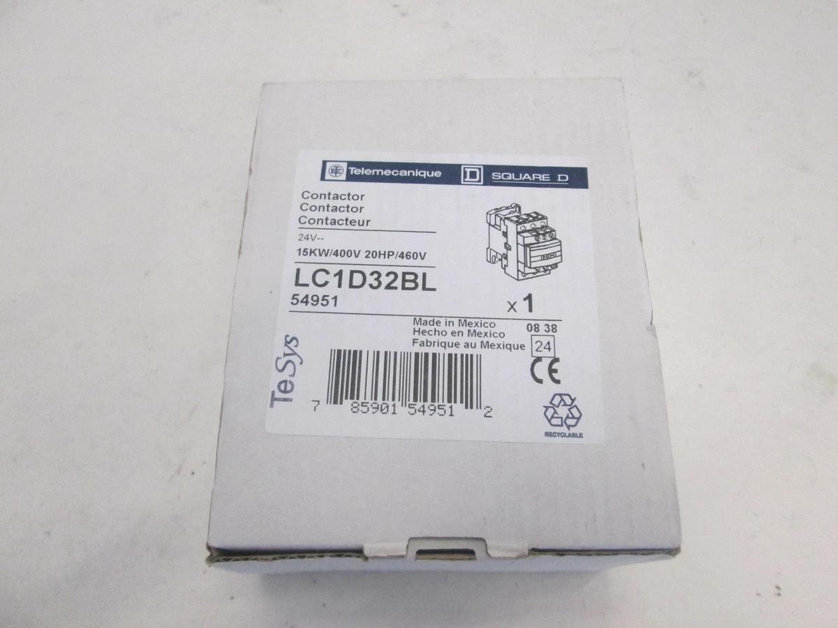 Telemecanique, LC1D32BL, Coil Starter Contactor, New