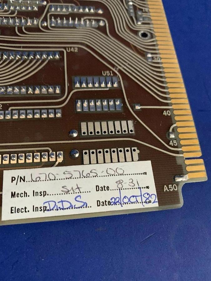 Used Index Controller 670-5765-00 PCB Assy, Used
