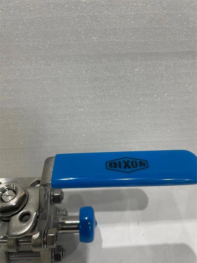Used Dixon, 1/2"-C8M 1000WOG, Ball Valve, Clamp, Used
