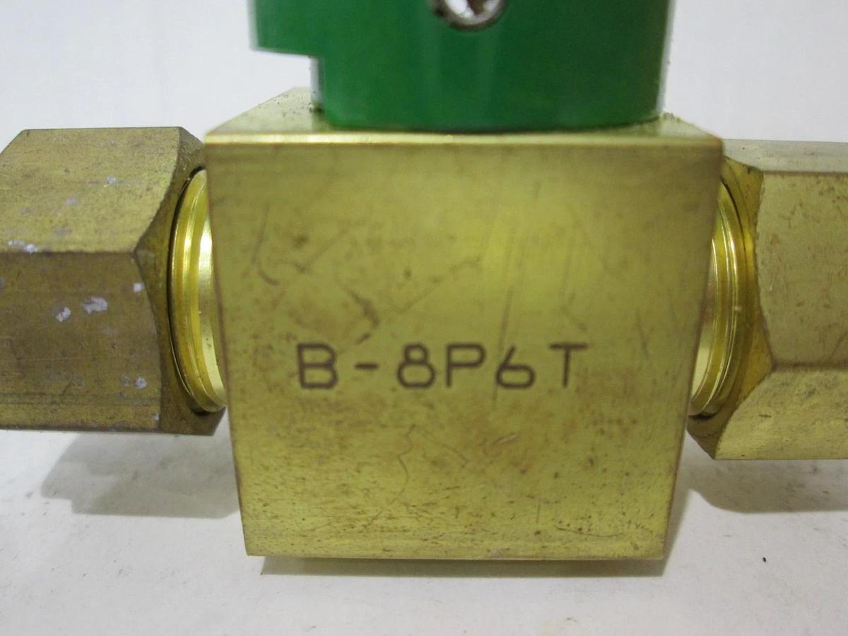 Used Nupro, B-8P6T, 1/2" Brass Ball Valve, Used