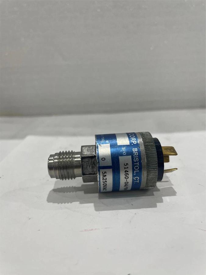 Used Whitman Controls Corp, W117V-3H-K52TB-X, Vacuum Switch, Used